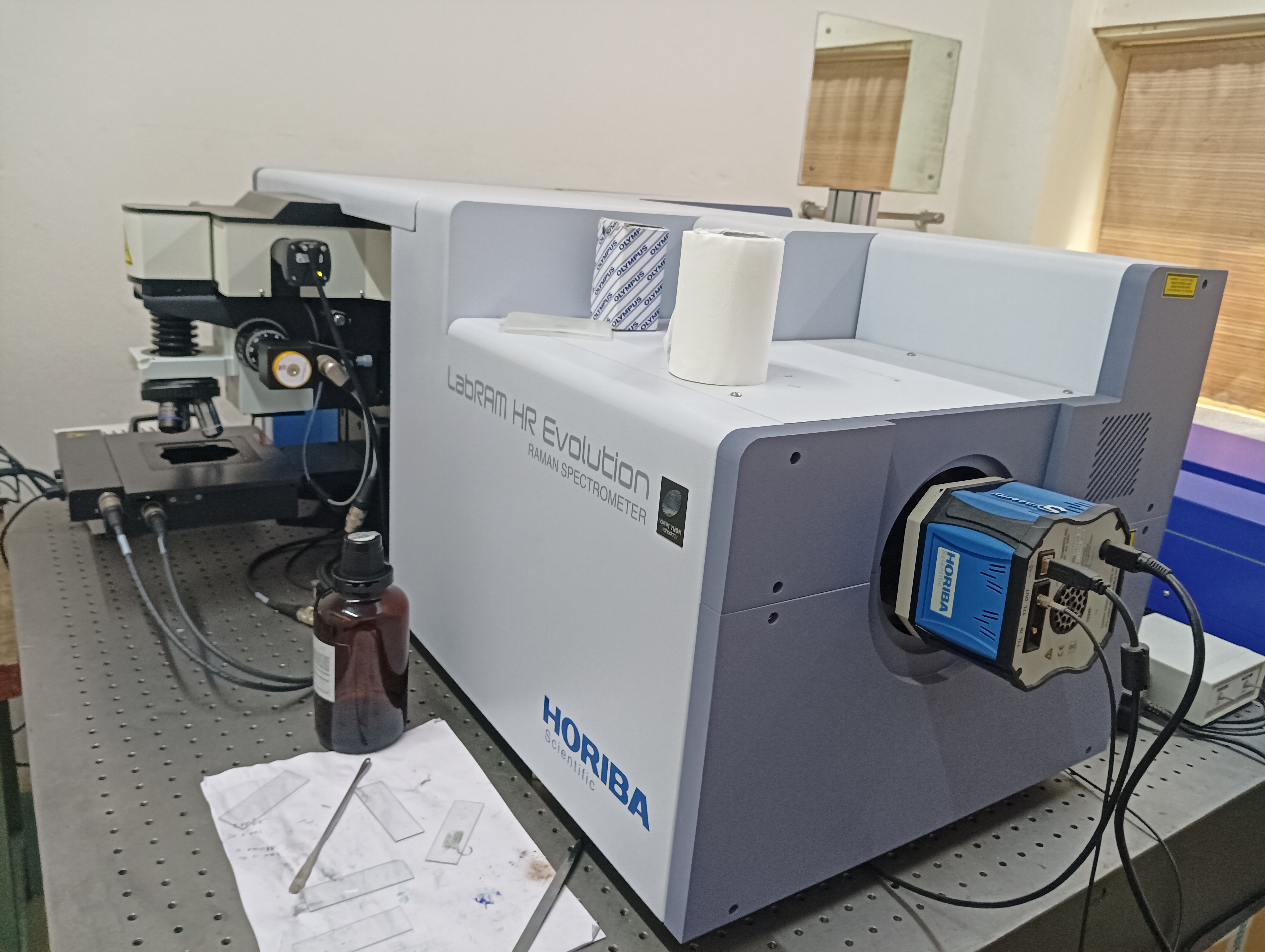 Micro Raman Spectrometer Laboratory